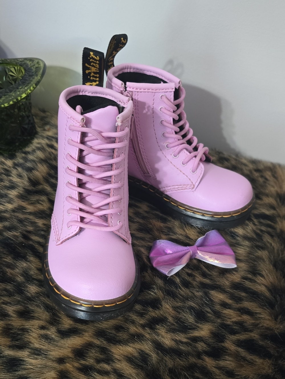 TODDLER DR. MARTEN PINK BOOTS